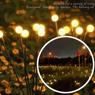 Solar Powered Firefly Light
