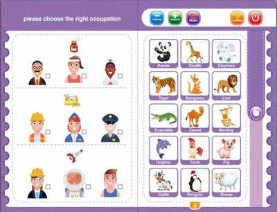 Early Education Talking Book for Kids