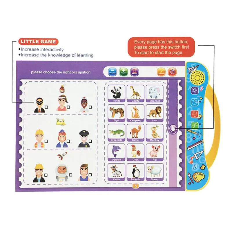 Early Education Talking Book for Kids