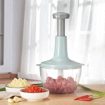 Hand Press Manual Food Chopper