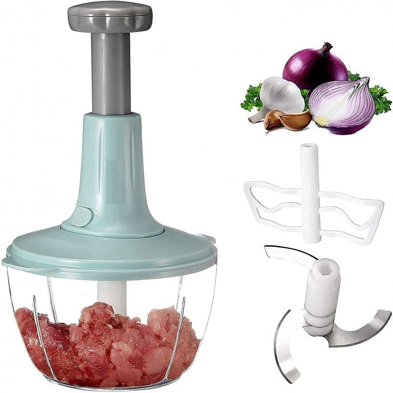Hand Press Manual Food Chopper