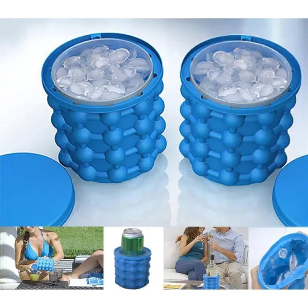 Silicon Portable Ice Cube Maker