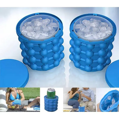 Silicon Portable Ice Cube Maker